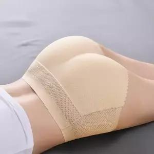 [하프클럽/옷자락]여자 통기성 스판 심리스 피치힙 엉뽕 팬티