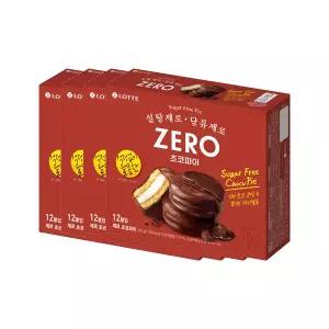롯데웰푸드 ZERO 초코파이, 336g, 4개