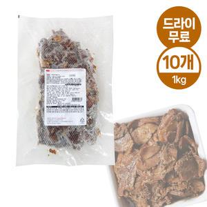 달디단마켓 에쓰푸드 직화 석쇠 불고기 1kg 10개 숯불구이 불백 돼지불고기 피자토핑