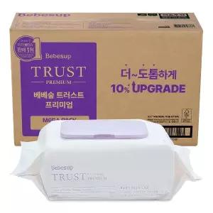 베베숲 트러스트 프리미엄 물티슈 80매 캡형 20팩