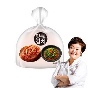빅마마 이혜정의 맛있는 포기김치 5kg+열무김치 3kg 총 8kg