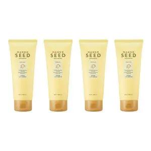 망고씨드 실크보습 크리미 클렌징 폼 150ml 4개