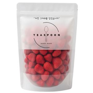 티스푼212 동결건조 딸기칩 100g 아기간식 건강한 과일 간식 미국산 프리미엄 생딸기