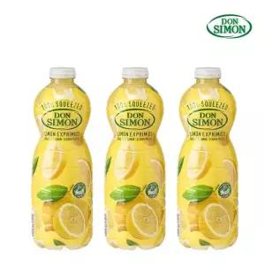 맛있는家 돈시몬 100 NFC 착즙주스 1L 레몬즙2+레몬즙1 2+1) 총3팩