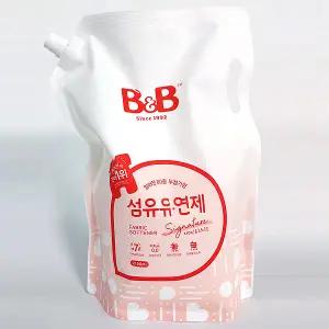 비앤비 섬유유연제 시그니처 자스민 앤 로즈 리필 2100ml 1개