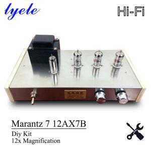 vu메터 Lyele 오디오 마란츠 프리앰프 진공관 앰프 DIY 키트 섬세한 사운드 프리앰프 12 12ax7b