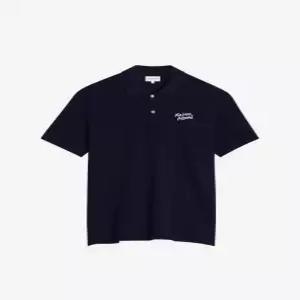 25SS 메종키츠네 폴로 티셔츠 MM00201KJ7010P476 INK BLUE DOM