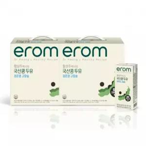 이롬 황성주 국산콩두유 검은콩 고칼슘 140ml x 48팩