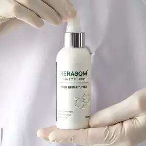 케라좀 원데이 문제성 발 풋스프레이 발각질제거제 120ml, 1개