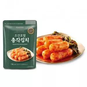[피코크] 특제육수 조선호텔 총각김치 1kg(무료배송)