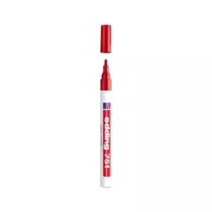 에딩펜 751 페인트마카 적색 1-2mm 유성마커펜 갑(10개입)