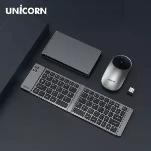 2.4G+블루투스 접이식 휴대용 키보드 마우스세트 C타입충전 BK-950SB
