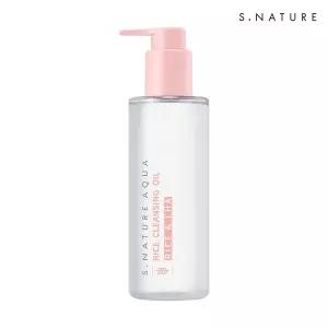 [에스네이처] 아쿠아 라이스 클렌징오일 200ml