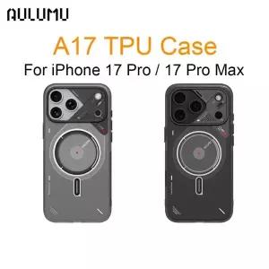 AULUMU A17 아이폰 17 프로프로 맥스용 자석 케이스 열 방출 알루미늄 합금 케이스 렌즈 보호 프레임 포함