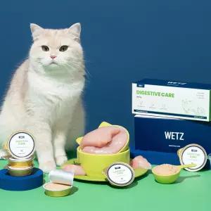본아페티 고양이 소화흡수 기능성 습식 사료 투약보조겸용 무항생제 닭가슴살, 30g, 10개