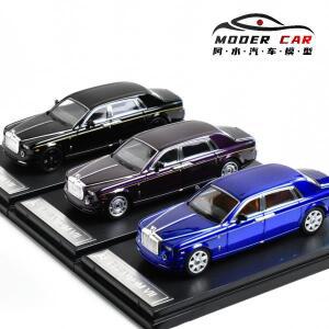 SW 1:64 롤스로이스 팬텀 성인용 취미 다이캐스트 모형 자동차