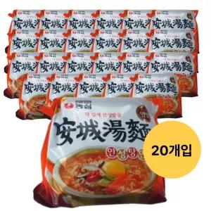 농심 안성탕면 봉지라면 125g 20개입 x 1박스