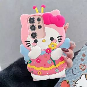 루비엔트 요정 헬로키티 입체 캐릭터 갤럭시 S26 S25 S24 S23 S22 울트라 플러스 A16 A15 실리콘 케이스