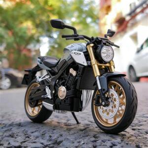 1:12 드림 윙 CB650R 합금 스포츠 오토바이 모델 다이캐스트 트랙 레이싱 사운드  장난감 선물