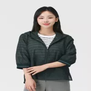 [PAT]1L41303 주력) 니트배색 후드 점퍼_IC