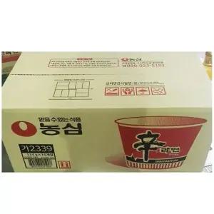업소용 식자재 농심 컵라면 신라면 큰사발면 16봉