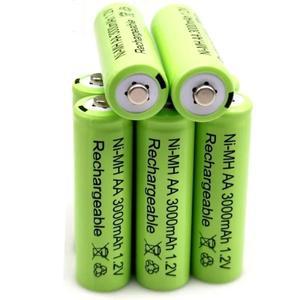 세라구 2024 충전식 배터리 1.2V 3000mAh Ni MH AA 장난감 마이크 전자 완구