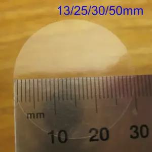 투명 PVC 씰링 스티커 13mm 비닐 라벨 광택 표면 찢어짐 방지 포장 장식