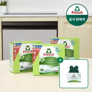 [프로쉬] 식기세척기세제 미니 50개입 3개+수세미 증정
