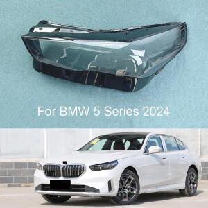 BMW 5 시리즈 2024 G60 헤드 라이트 커버 투명 전등 갓 램프 케이스 쉘 플렉시 유리 원래 렌즈 교체