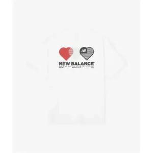 NBNEG2A073 UNI NB 하트 그래픽 반팔티 (WHITE) NBNEG2A073_10 400911