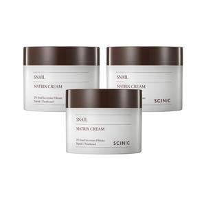 싸이닉 스네일 매트릭스 대용량 영양크림 120ml / 재생 탄력 주름개선 3개