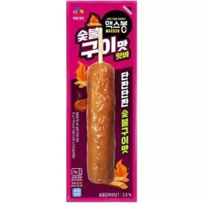 CJ 맥스봉 숯불구이맛 핫바 70g 10개