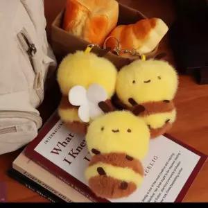 벌꿀 꿀벌 인형  / 백참 곤충 인형 가방고리 열쇠고리