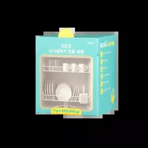 엠클홈 올인원 식기세척기 전용 타블렛 세제 11g 45정, 1개