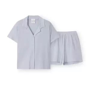 [롯데백화점]오르시떼 여성 F046 멜리블루 반소매 상하 OR25MFBEF046