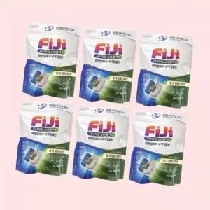 피지 FIJI 엘지생활건강 캡슐 세제 20개입 6개 디나자임 소다플러스 4553695