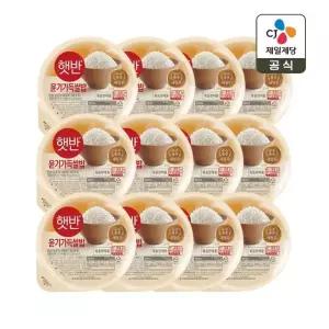햇반 윤기가득 쌀밥 210g x12개
