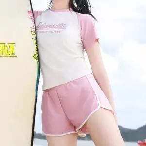 [클리어런스]투피스 나그랑 반팔티 랍빠 반바지 수영복_5