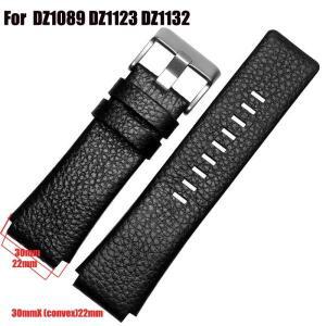 디젤용 가죽 시계 밴드 교체용 스트랩 볼록 마우스 28mm DZ1089