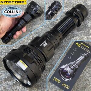 NITECORE P40 라이트닝 LEP 손전등 2000LM 장거리 듀얼 빔 2900m USB-C 충전식 토치 5500mAh 배터리 포함