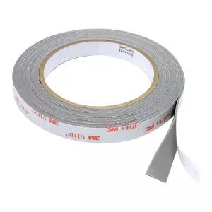 CS Hyde 3M 4941 매우 높은 접착력을 가진 아크릴 폼 테이프 양면 VHB 라이너 두께 45mm 짙은 회색 폭 0.5