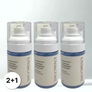 수분보충 유니앤코어 하이드레이팅 스킨 베리어 세럼 미스트 50ml 3개