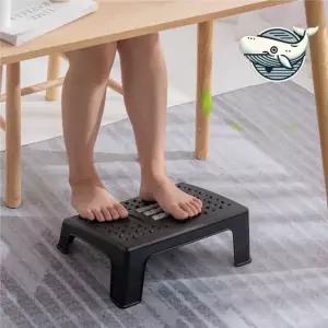 편안한 발 지압 발받침대 롤링 마사지 다리 사무실발받침대 의자발판 다리받침대