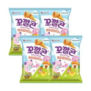 메이플스토리 X 꼬깔콘 메이플버터맛 134g x4개