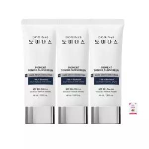 [도미나스] 태극제약 트라넥삼산 알파 비사보롤 선크림 40ml 3개 _NEW 2026년 + 폼클