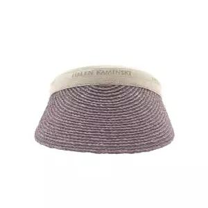 헬렌카민스키 MUST IT_비앙카 BIANCA 라피아 HAT50265_LILAC_LOGO