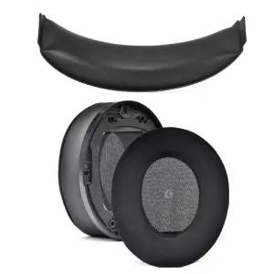 헤드셋스펀지 이어폼 Audeze Penrose용 쿨링 젤 이어패드 교체 헤드밴드 Mobius 헤드폰 귀마개 이어 커버