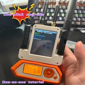 [호환품]Flipper Zero 433M 호환 RF 모듈 ESP32S2 GPS 2.8인치 스크린용 4 in 1 확장 보드