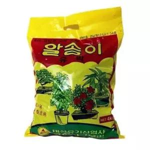 [콩심팥심]퇴비 원예용 고형 비료 분재 텃밭 화초용 유박 식물 식물비료