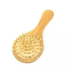 원형 쿠션빗 소 16.5cm 헤어소품 헤어빗 헤어브러시-WFMO3SB